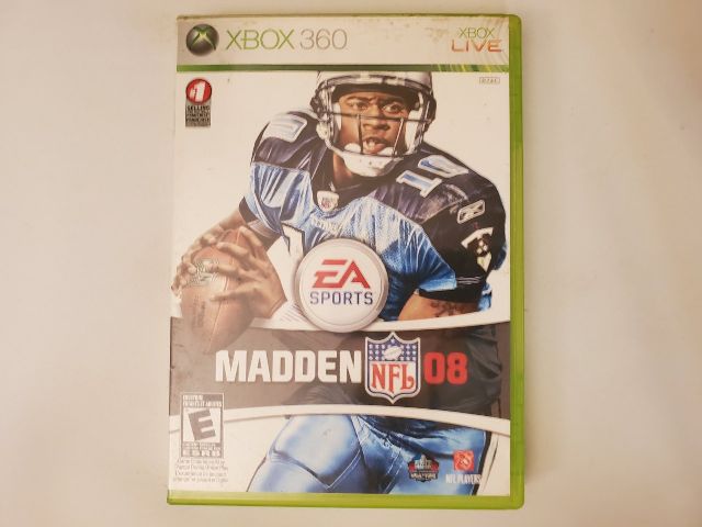 Microsoft Xbox 360 Madden NFL 08 video game
