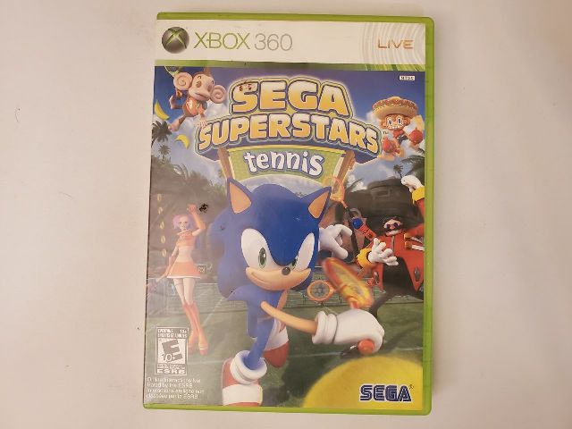 Microsoft Xbox 360 Sega Superstars Tennis video game