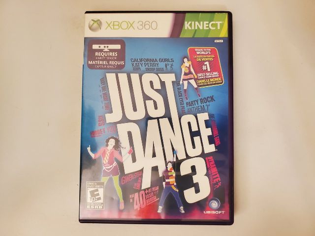 Microsoft Xbox 360 Just Dance 3 video game