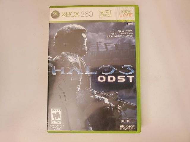 Microsoft Xbox 360 Halo 3 ODST video game