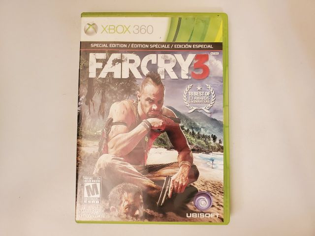 Microsoft Xbox 360 Farcry 3 Special Edition video game