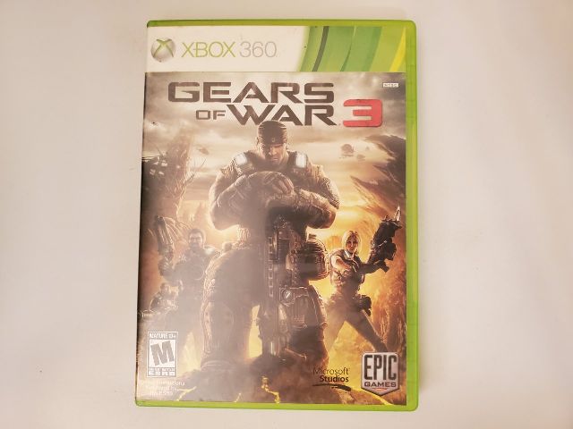 Microsoft Xbox 360 Gears of War 3 video game