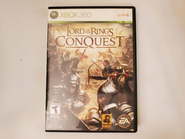 Microsoft Xbox 360 The Lord of the Rings Conquest video game