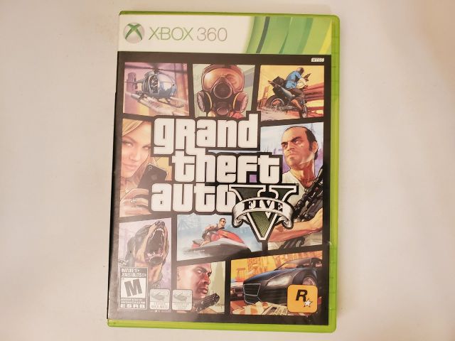 Microsoft Xbox 360 Grand Theft Auto V video game
