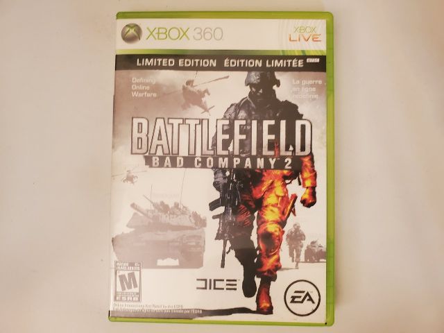 Microsoft Xbox 360 Battlefield Bad Company 2 Limited Edition video game