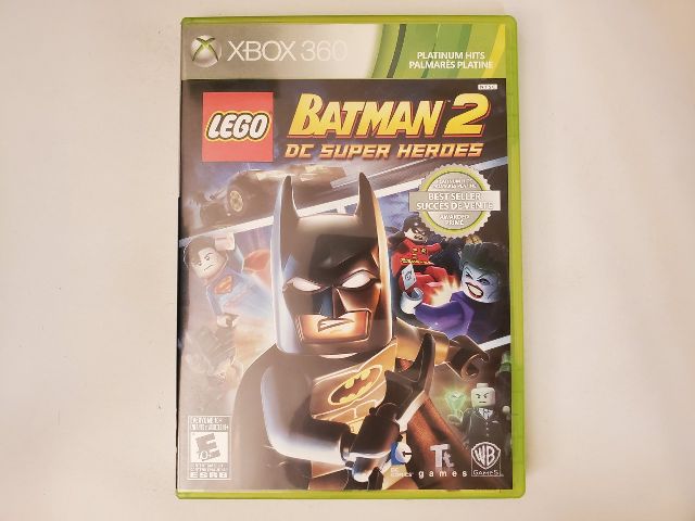 Microsoft Xbox 360 LEGO Batman 2 DC Super Heroes Platinum Hits video game