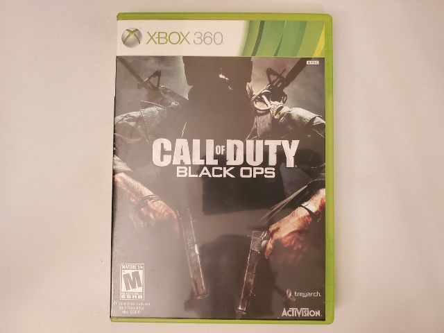 Microsoft Xbox 360 Call of Duty Black Ops video game