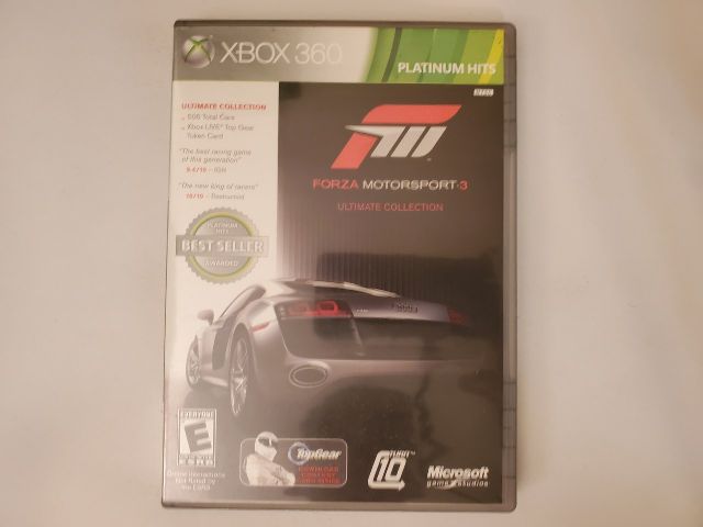 Microsoft Xbox 360 Forza Motorsport 3 Ultimate Collection Platinum Hits video game