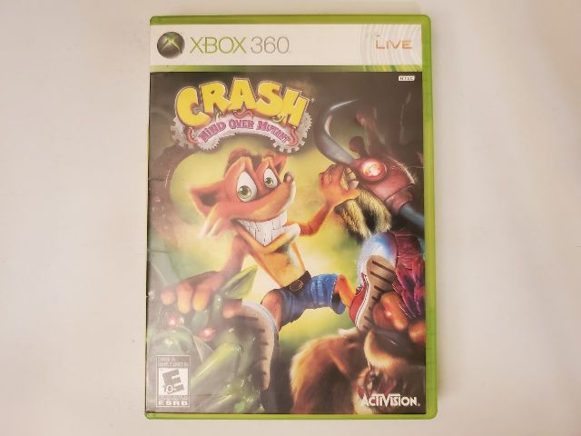 Microsoft Xbox 360 Crash Mind Over Mutant video game