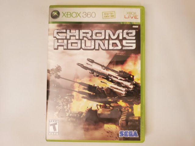 Microsoft Xbox 360 Chrome Hounds video game