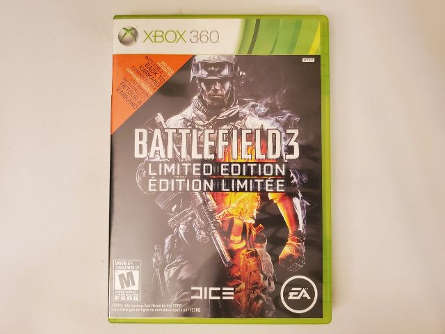 Microsoft Xbox 360 Battlefield 3 Limited Edition video game