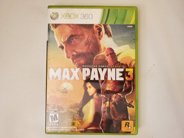 Microsoft Xbox 360 Max Payne 3 video game