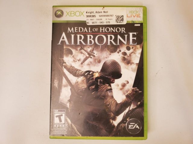 Microsoft Xbox 360 Medal of Honor Airborne video game