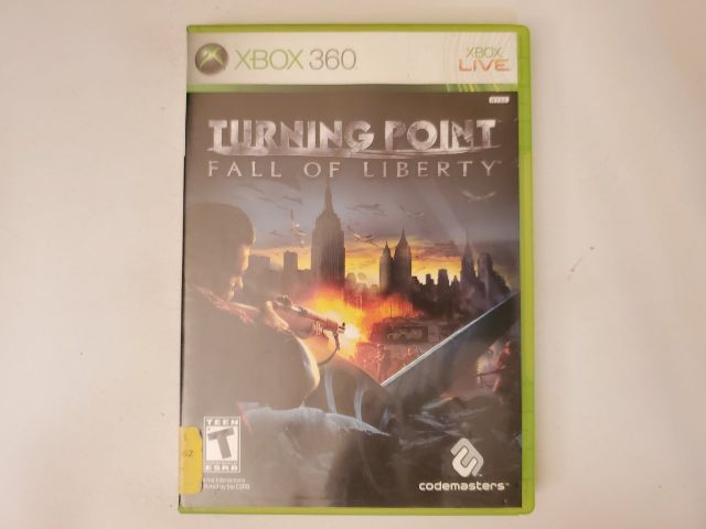 Microsoft Xbox 360 Turning Point Fall of Liberty video game