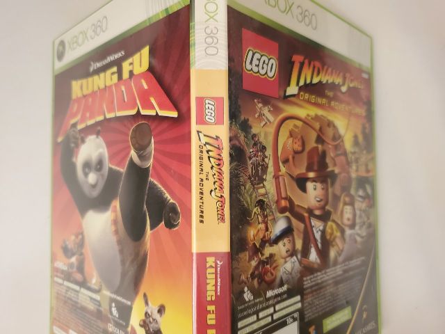 Microsoft Xbox 360 Kung Fu Panda Indiana Jones The Original Adventures video game