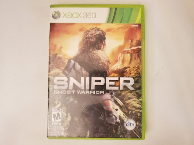 Microsoft Xbox 360 Sniper Ghost Warrior video game