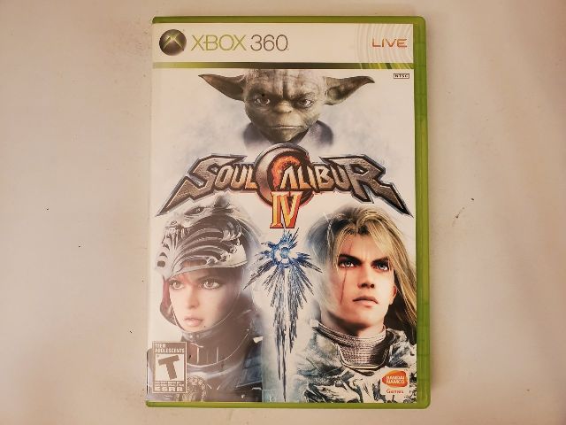 Microsoft Xbox 360 Soul Calibur IV video game