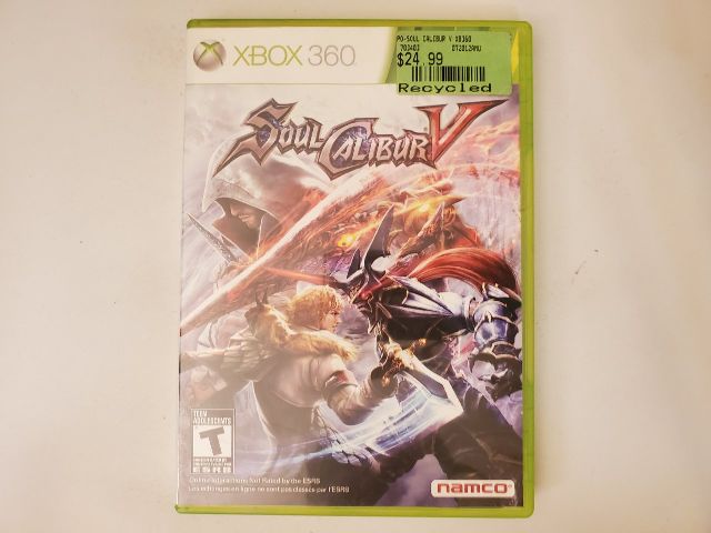 Microsoft Xbox 360 Soul Calibur V video game