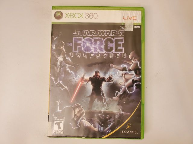 Microsoft Xbox 360 Star Wars The Force Unleashed video game