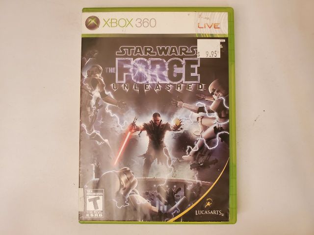 Microsoft Xbox 360 Star Wars The Force Unleashed video game