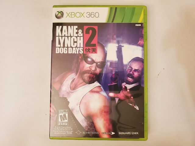 Microsoft Xbox 360 Kane & Lynch 2 Dog Days video game