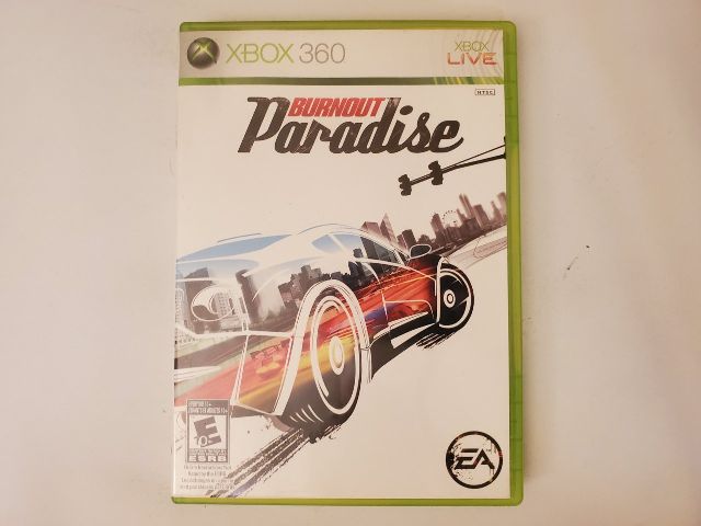 Microsoft Xbox 360 Burnout Paradise video game