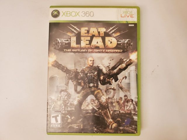 Microsoft Xbox 360 Eat Lead The Return of Matt Hazard video game