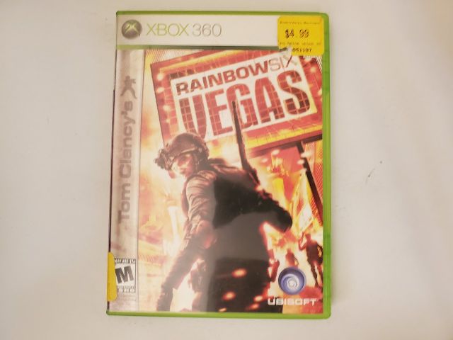 Microsoft Xbox 360 Tom Clancy's Rainbow Six: Vegas video game