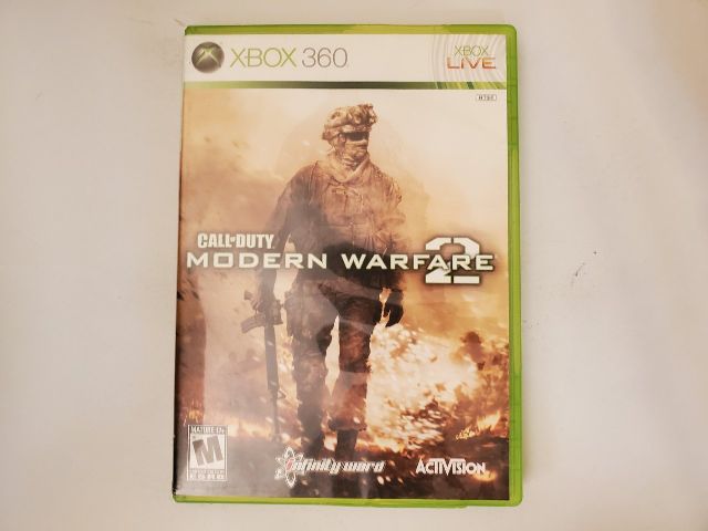 Microsoft Xbox 360 Call of Duty Modern Warfare 2 video game