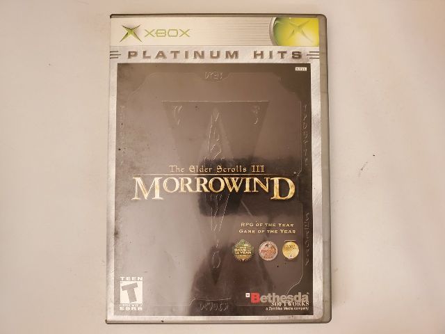 Microsoft Xbox The Elder Scrolls III Morrowwind Platinum Hits video game