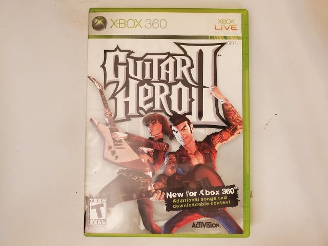 Microsoft Xbox 360 Guitar Hero II video game