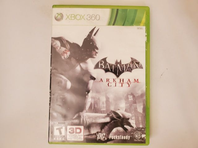 Microsoft Xbox 360 Batman Arkham City video game