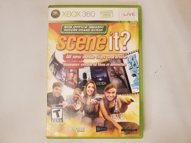 Microsoft Xbox 360 Scene It? Box Office Smash video game