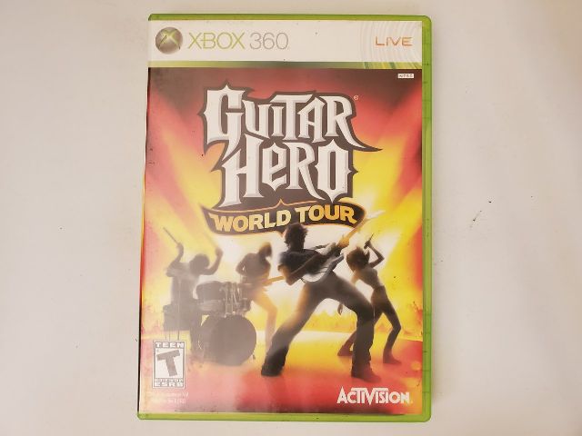 Microsoft Xbox 360 Guitar Hero World Tour video game