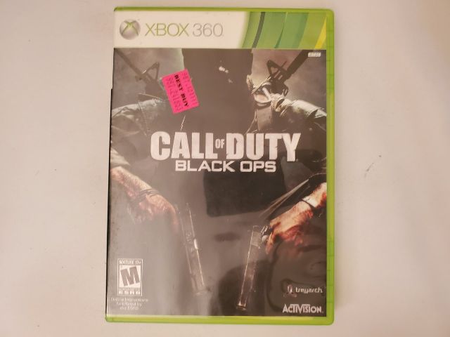 Microsoft Xbox 360 Call of Duty Black Ops video game