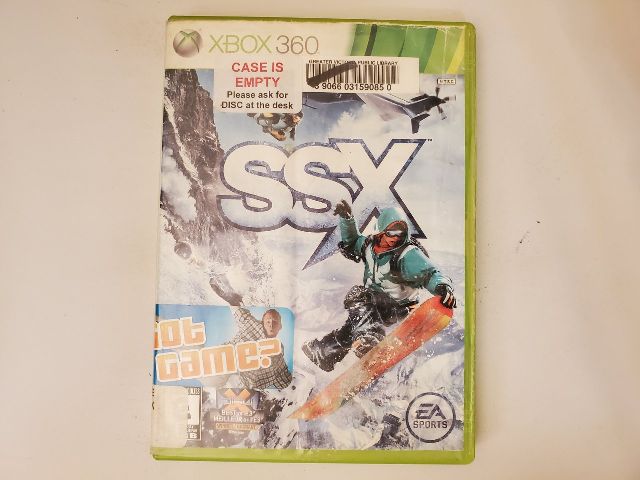 Microsoft Xbox 360 SSX video game
