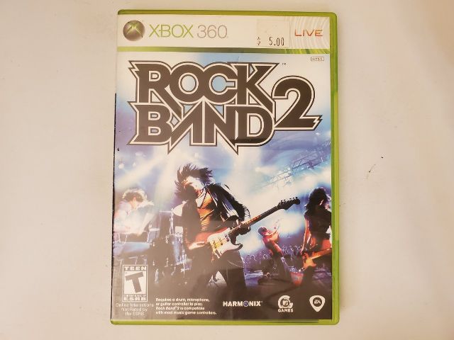Microsoft Xbox 360 Rock Band 2 video game