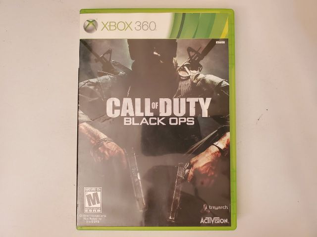 Microsoft Xbox 360 Call of Duty Black Ops video game