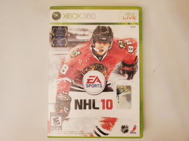 Microsoft Xbox 360 NHL 10 video game