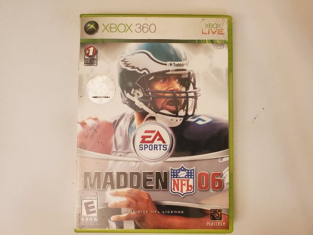 Microsoft Xbox 360 Madden 06 video game