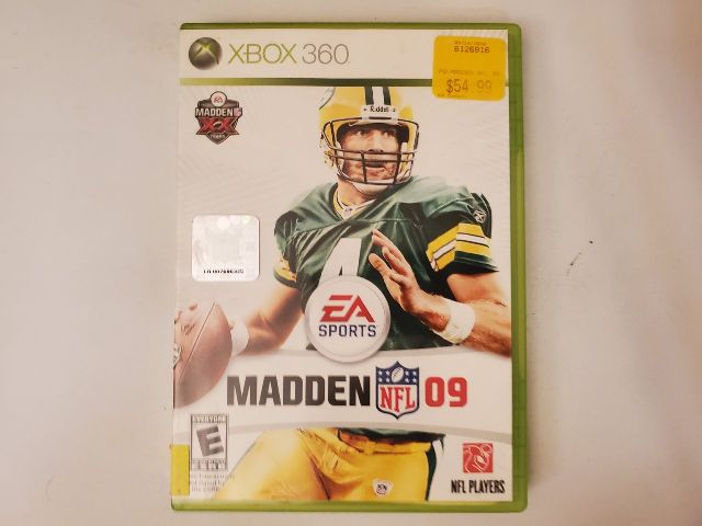 Microsoft Xbox 360 Madden 09 video game