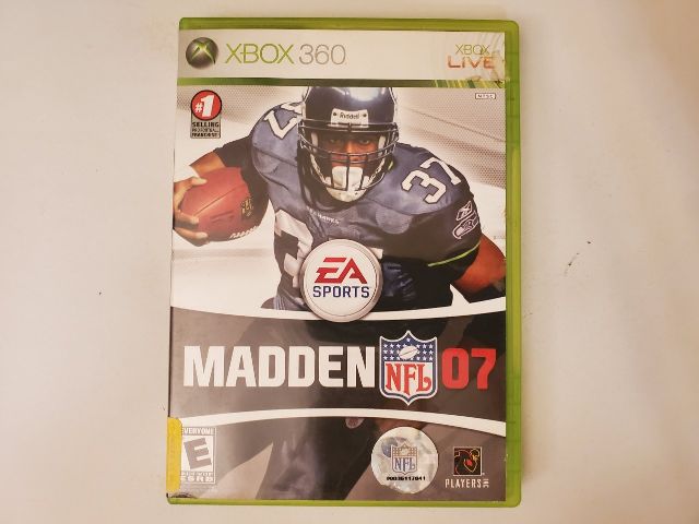 Microsoft Xbox 360 Madden 07 video game