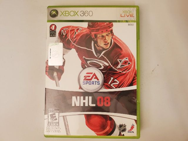 Microsoft Xbox 360 NHL 08 video game