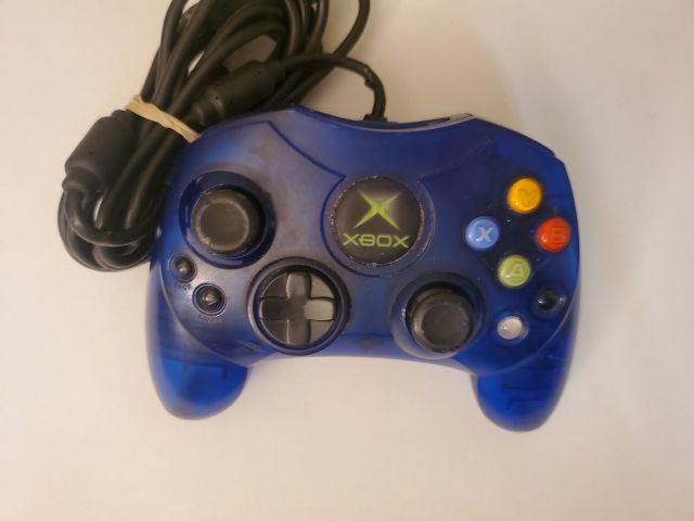 Microsoft Xbox Blue Xbox Controller S video game
