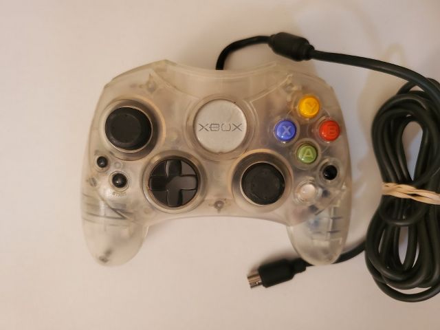 Microsoft Xbox Crystal Xbox Controller S video game