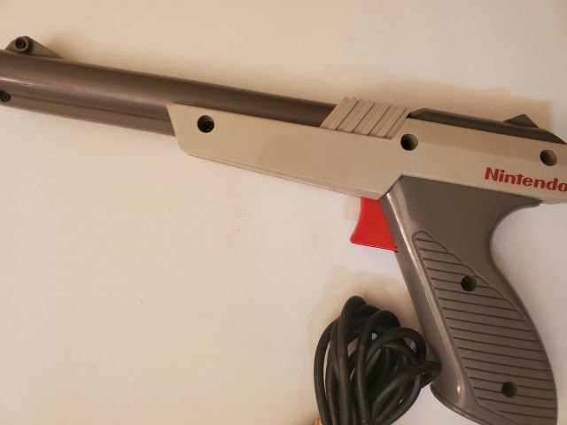 Nintendo NES Gray Zapper video game