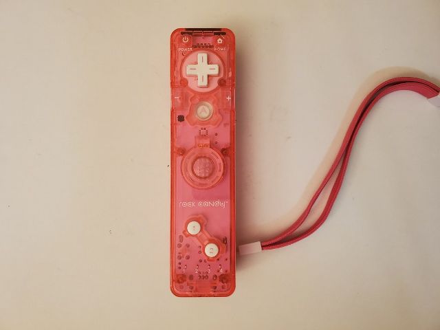 Nintendo Wii Rock Candy Red Wii Remote video game