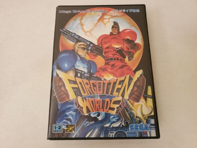 Sega Mega Drive Forgotten Worlds Japan video game
