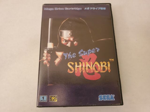 Sega Mega Drive The Super Shinobi Japan video game