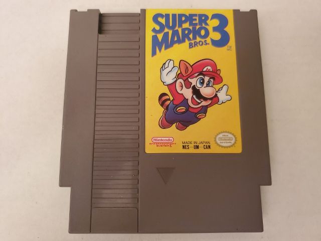 Nintendo NES Super Mario Bros 3 video game